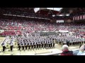 Ohio State Marching Band Navy Hymn Skull Session 11 23 2013 vs IN