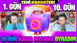 2 Yeni̇ Karakter Ve Özür Hedi̇yesi̇ Geldi̇ 10 Gün Boyunca Squad Busters Oynadim