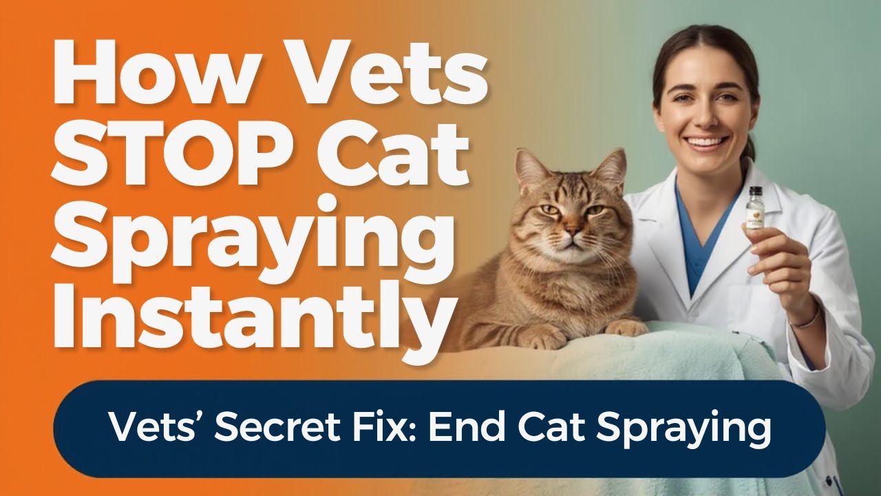 How Vets STOP Cat Spraying Instantly (The Secret Calming Trick) Vets’ Secret Fix: End Cat Spraying