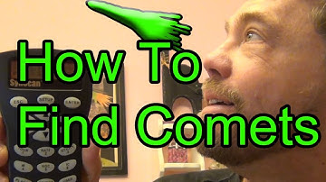 How To Find Comets With Your Telescope Mount & Stellarium