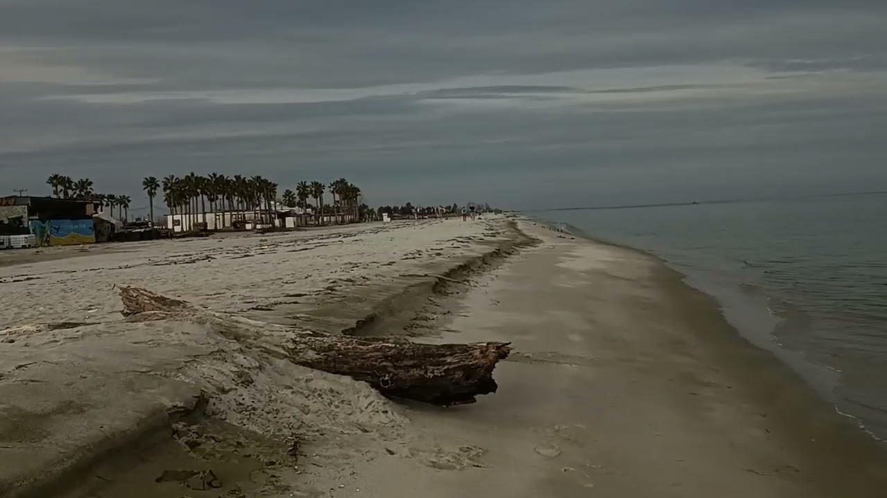 A Quiet Beach Walk Before the Rain 🌧️ | Greece February 2026