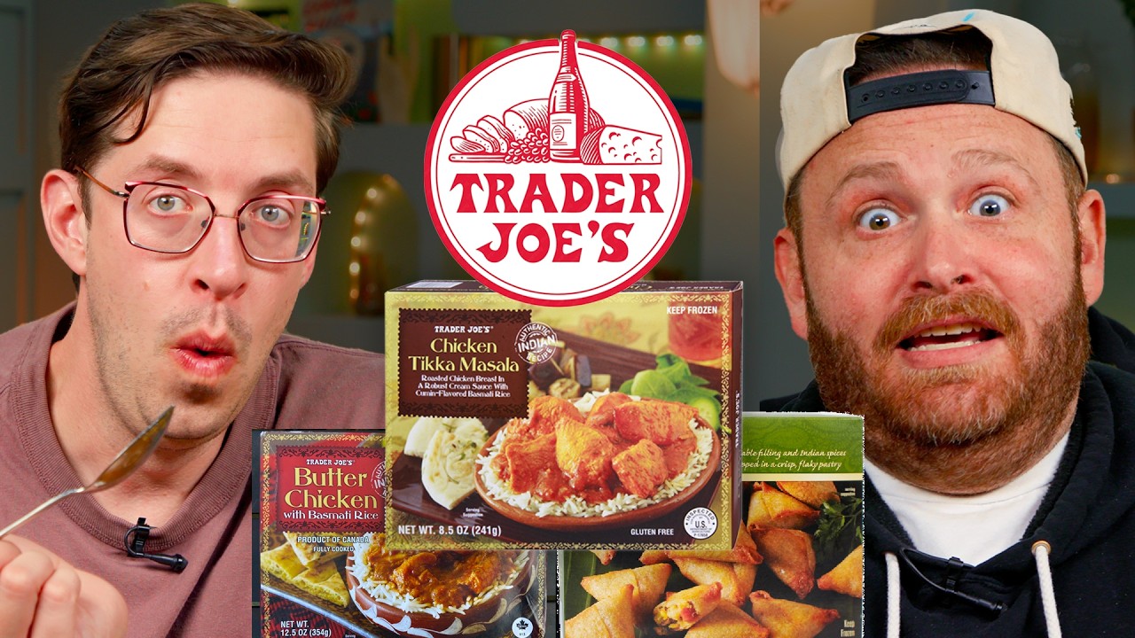 Drunk Trader Joe’s Indian Food Taste Test