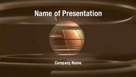 Basketball Game PowerPoint Video Template Backgrounds - DigitalOfficePro #01191V