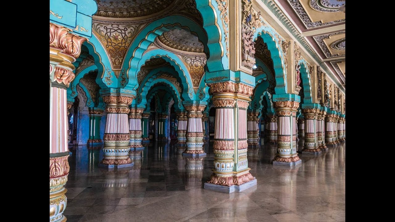 Mysore Palace Grand Interior Decorations Full Video Mysore Tourism Hd