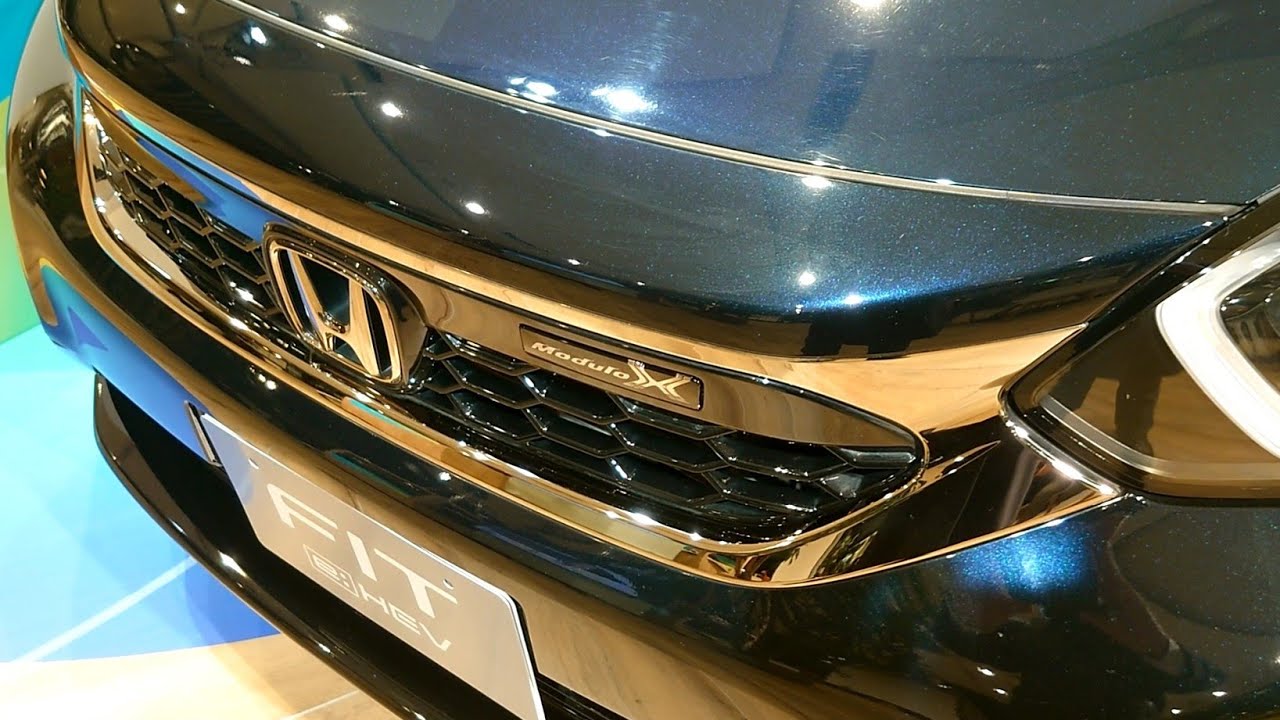NEW2023 HONDA FIT eHEV Modulo X 【モデューロエックス テックマチックシステム装着車】ミッドナイトブルービーム