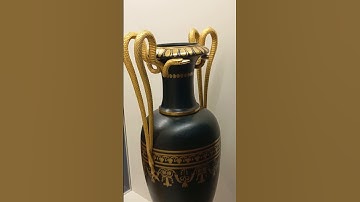 Вазы парные, графин и бокал с яхты "Держава". XIX век. Императорский стеклянный завод. #искусство