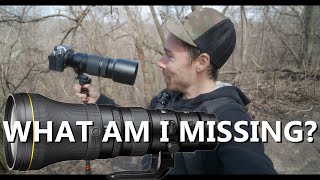 Nikon 800Mm F6.3 Canon Panics Silently