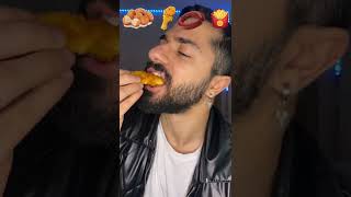 Asmr Populer Food Patates Kızartması Sucuktavuk Topları Mukbang