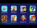 Save the Girl,Minion Rush,Subway Surfers,Sonic Dash,Temple Run 2,Talking Tom Gold Run,Prankster 3D