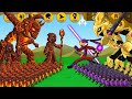 Can STICKMAN GOLDEN SHADOWRATH Defeat LAVA WRATHNAR the FINAL BOSS? | Stick War Legacy | STICK Petty