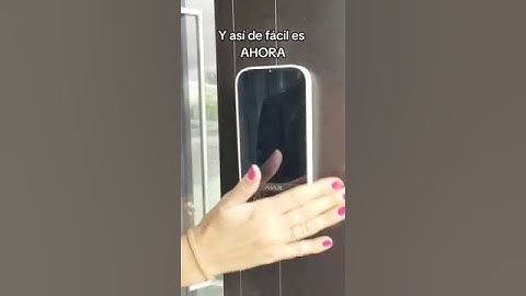 AJAX KeyPad Touch Screen | Deactiveer het alarm met Bluetooth