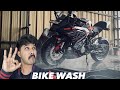 Time to wash my bike #biker #ktm #washing #modified #youtube #cleaning #bikewasher #sportsbike