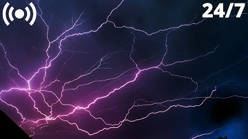 Heavy Thunderstorm Sounds for Sleeping & Relaxing | Rain & Thunder Sounds to Fall Asleep Fast