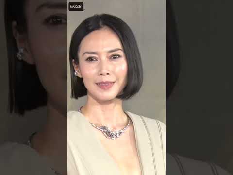 中谷美紀、大胆ドレスで美肌見せ　約3億円のジュエリー身に着け登場【MAiDiGi TV】