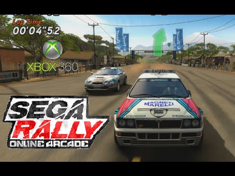 SEGA Rally Online Arcade playthrough (Xbox 360)