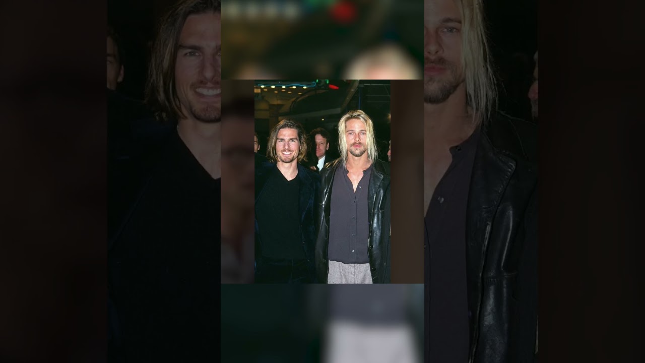 Tom Cruise and Brad Pitt 