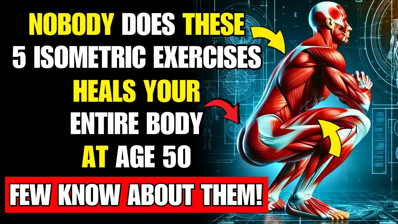 The 5 Most Powerful Isometric Exercises for Adults Over 50 – Strength, Balance at Home