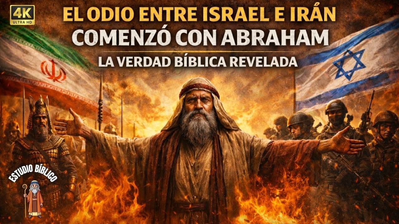 EL CONFLICTO IRÁN E ISRAEL SEGÚN LA BIBLIA: LO QUE NADIE TE CONTÓ | ESTUDIO BÍBLICO