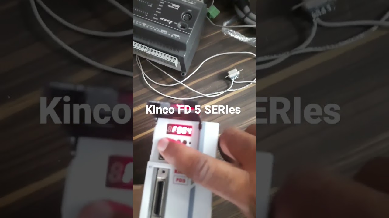 kinco FD5 SERIES SERVO JOG MODE TESTING@AUTOMATION SOLUTIONS 201