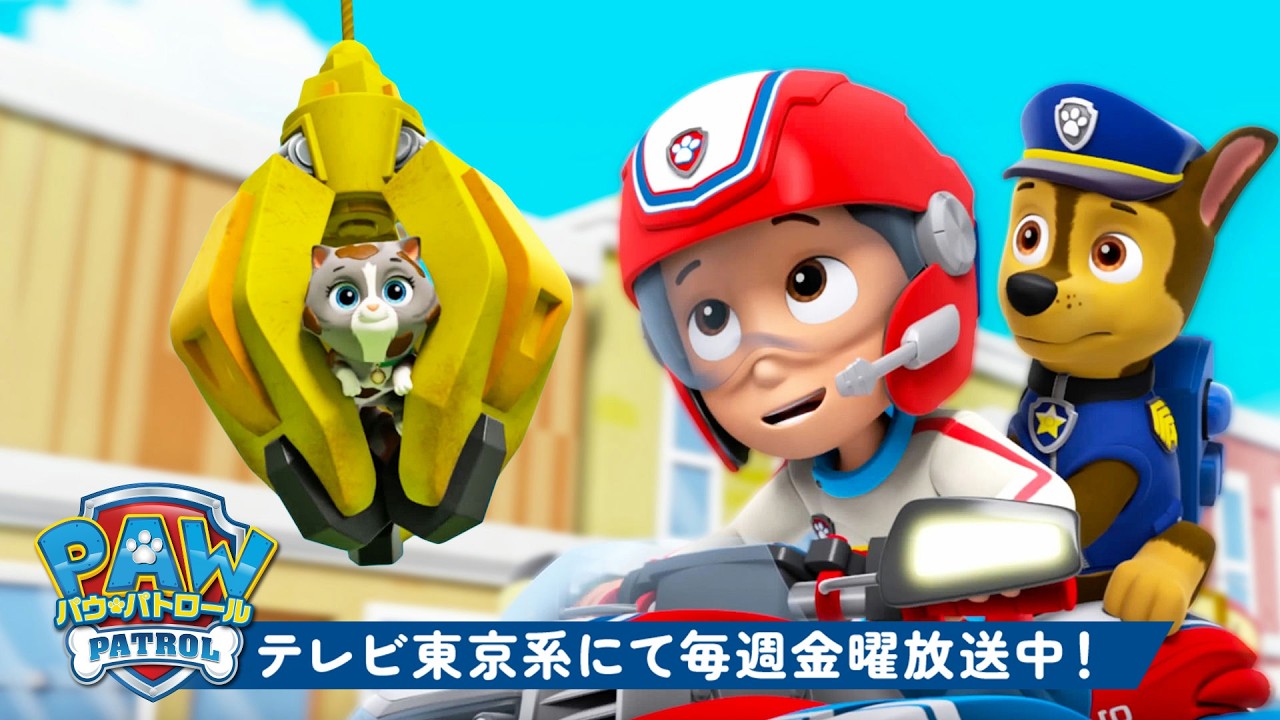 パウ・パトロール | パウ・パトロール | 子どもたちとなかまたちのレスキュー60分!🐾 | ラブル&クルー | テレビ東京系にて放送中