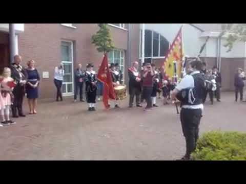 Wilhelmus koningsschieten Gilde st Mauritius Goirle