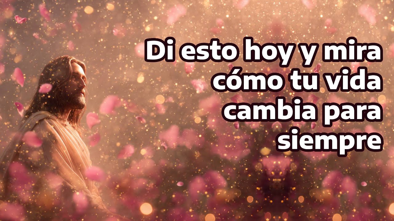 Di esto hoy y mira cómo tu vida cambia para siempre - YouTube