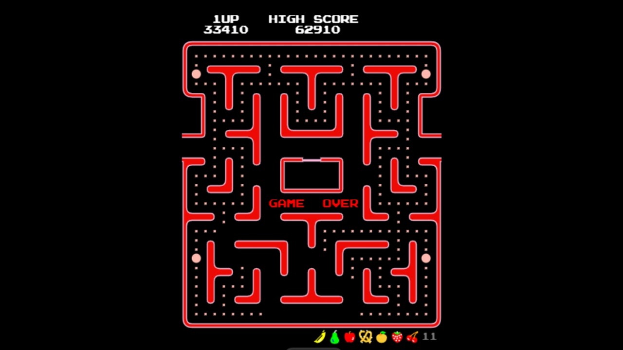 Day 2 of playing pac man in school