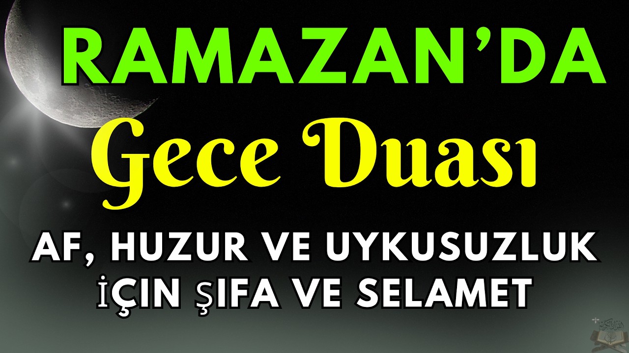 Ramazan Gece Duası 🌌 Refah, Rızık ve Manevi Koruma İçin | Ramazan’da Bereket ve Güvenlik Duası ✨