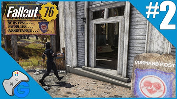 MEETING THE RESPONDERS! | Fallout 76 Lets Play (Part 2)