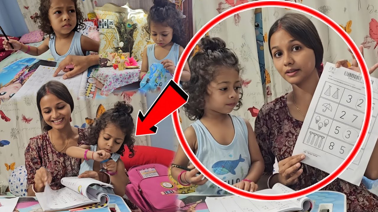রুহিকে হোমওয়ার্ক করাতে গিয়ে কি কান্ড করতে হয় দেখো🤣😱🤣| গোপাল দাদার বোতল রুহির পছন্দ সে আর দেবে না😅