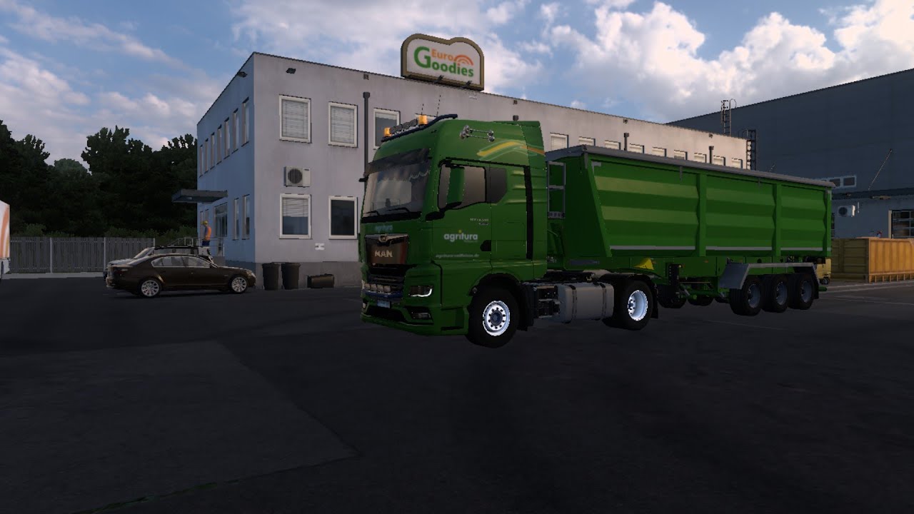 ETS2 1.57 Realistic Driving MAN TGX