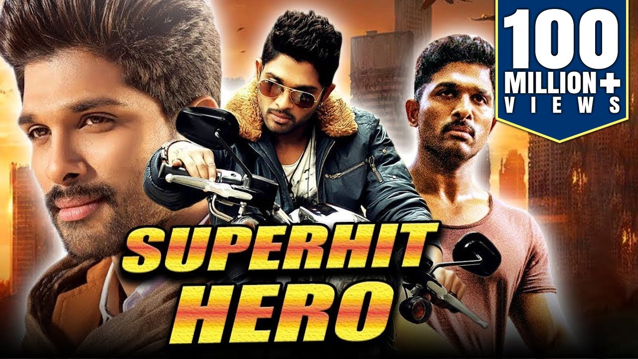 Superhit Hero 2019 Telugu Hindi Dubbed Full Movie  Allu Arjun Gowri Munjal Prakash Raj