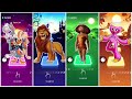 Space Jam🆚Lion King🆚The Croods🆚Huggy Wuggy . 🎶 Who Will Win ? 🎯🔥 - Tiles Hop EDM Rush!