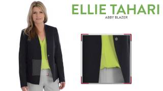 Elie Tahari Abby Blazer - Linen Blend (For Women)