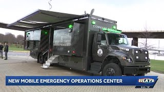 Louisville unveils new mobile operations center Louisville Metro Emergency Services Debuts New Mobile Operations Center