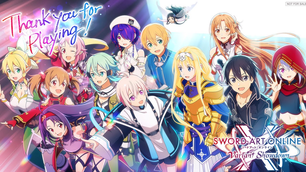 Прощай, Sword Art Online: Вариант шоудауна