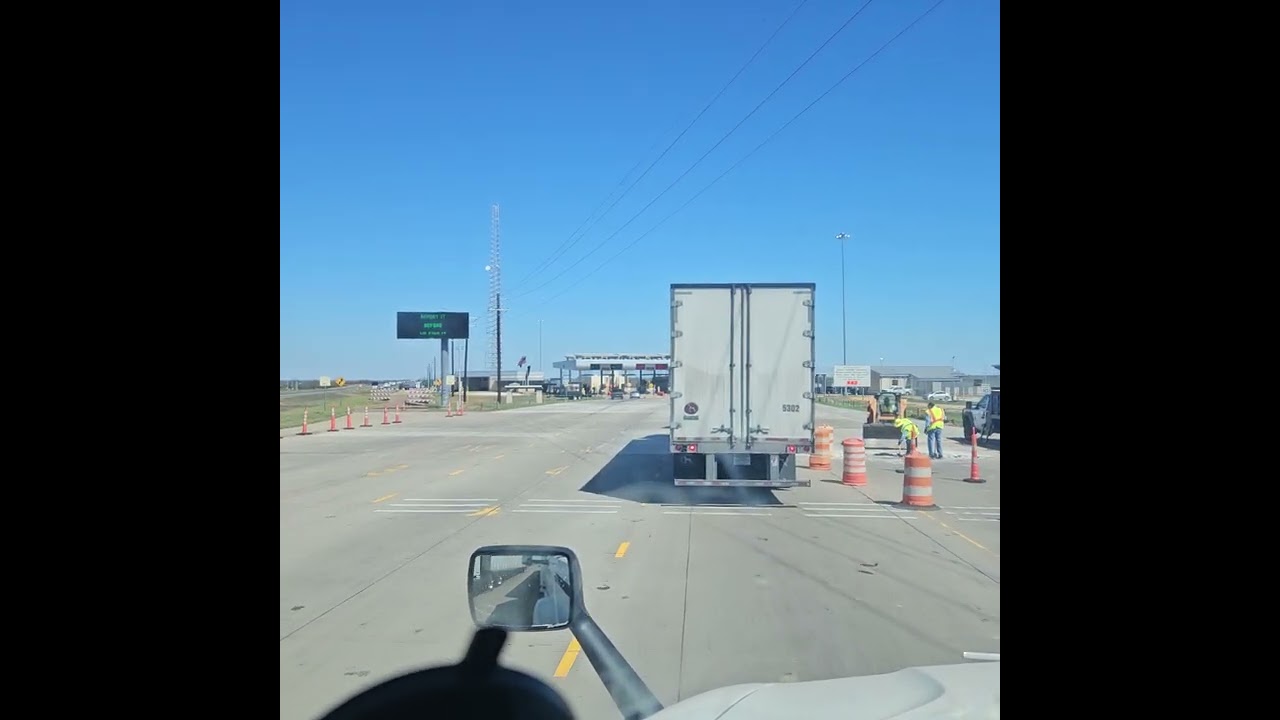Laredo Texas inspection station February 25th 2025