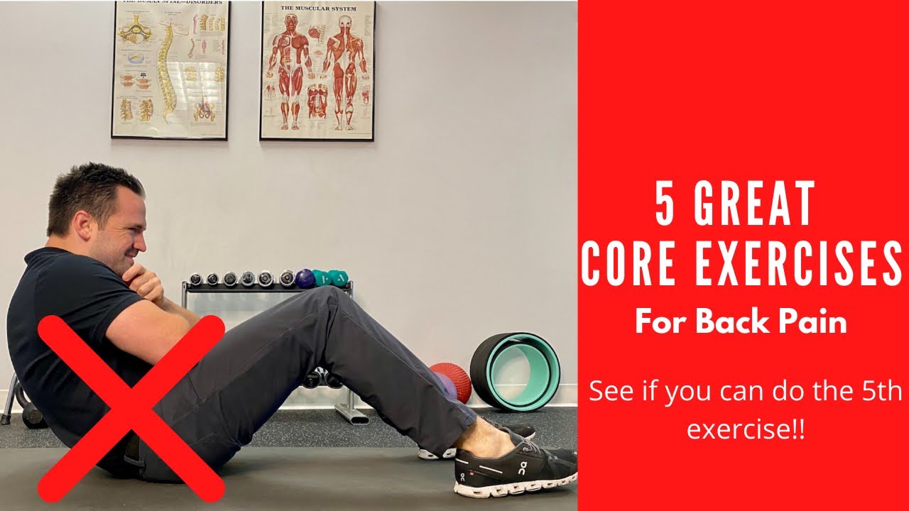 Living With Back Pain? 5 Core Exercises You Need