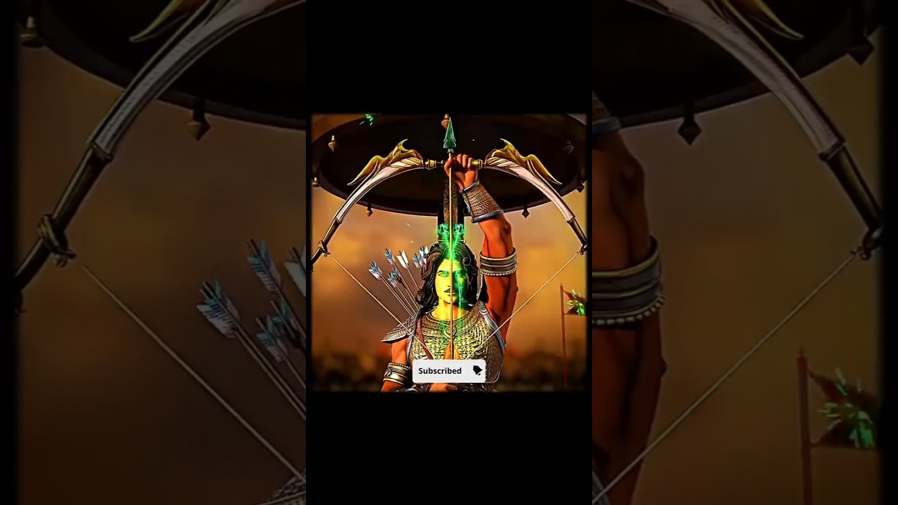 Arjun Vs Karna 💥 Revenge of Abhimanyu ☠️ Kurukshetra [4k] Edit • Fragment (Slowed) #Shorts —  Shorts_-_Video  YouTube video