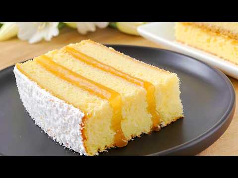 Eggless Chiffon Cake Recipe