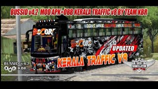 Kerala Traffic V8 for bussid V4.2 | How to download and add Traffic mod for bussid V4.2 #bussid