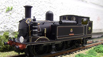 My new Isle of Wight 02 class W24 Calbourne K2101 by Kernow Model Centre.