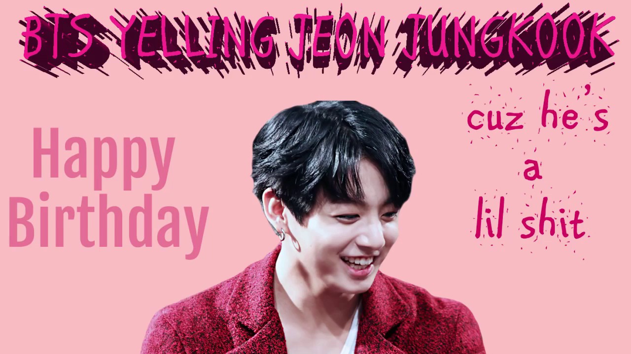 BTS yelling Jeon Jungkook! Compilation YouTube