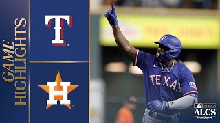 Rangers vs. Astros ALCS Game 6 Highlights (10\/22\/23) | MLB Highlights