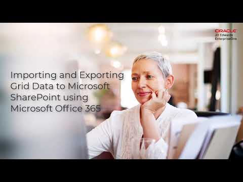 Importing and Exporting Grid Data to Microsoft SharePoint Using Microsoft Office 365