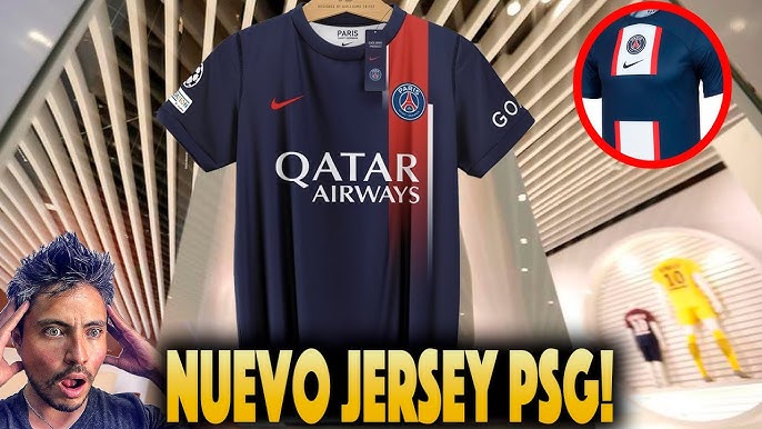PSG Reflective Training Jersey 23/24 (Kitgg) Fan Version Unboxing Review 