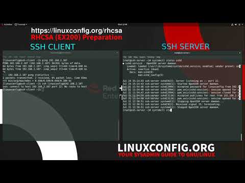 How to install SSH server on CentOS 8 / RHEL 8 Linux