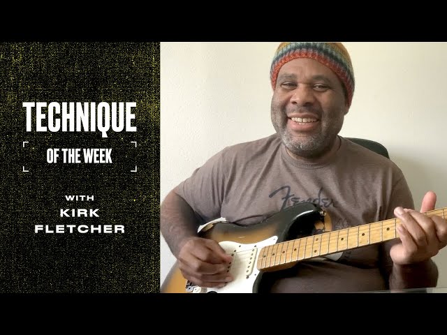 Kirk Fletcher Examines a Blues Shuffle in A | Technique of the