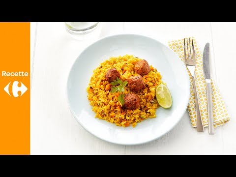 boulettes-végétariennes-et-carottes-à-l'indienne