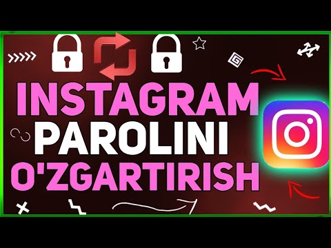 INSTAGRAMNI PAROLINI O'ZGARTIRISH//INSTAGRAMDA PAROLNI O'ZGARTIRISH//PAROL ALMASHTIRISH//